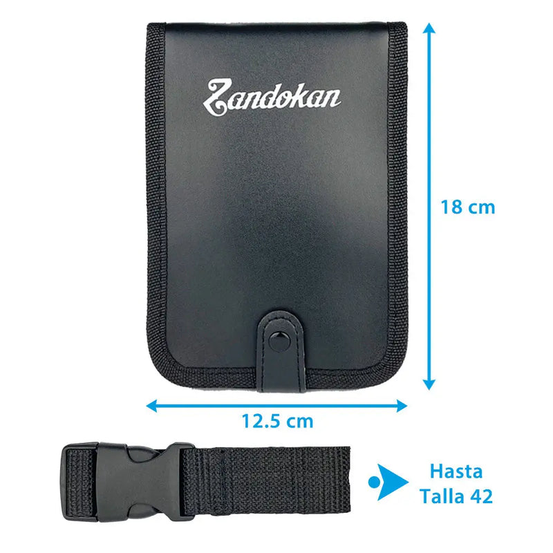 ZANDOKAN SET DE TIJERAS ESTILISTA Y ENTRESACAR CON CANGURERA SÍLEX LEGACI MOD ZK-04-0080 Perfumería la Mora