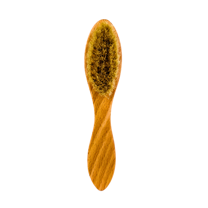 Zandokan Cepillo Facial de Madera con Cerdas Naturales, ZK-0066