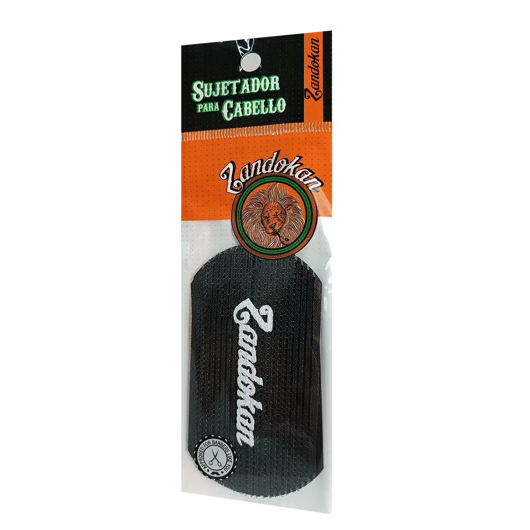 Zandokan Sujetador para Cabello, Negro, 2 Piezas ZK-0031 Perfumería la Mora
