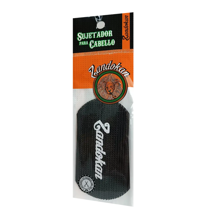 Zandokan Sujetador para Cabello, Negro, 2 Piezas ZK-0031 Perfumería la Mora