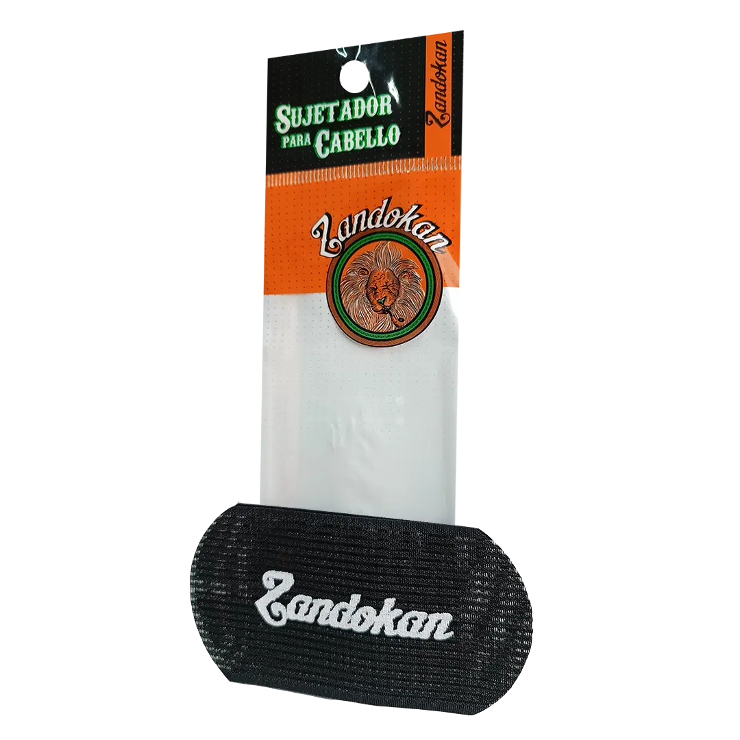 Zandokan Sujetador para Cabello, Negro, 2 Piezas ZK-0031 Perfumería la Mora