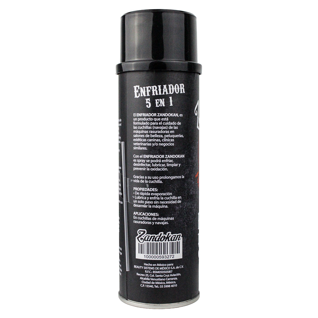 Zandokan Cooler 5 en 1 – Enfriador y Lubricante para Máquinas de Corte 400 ml