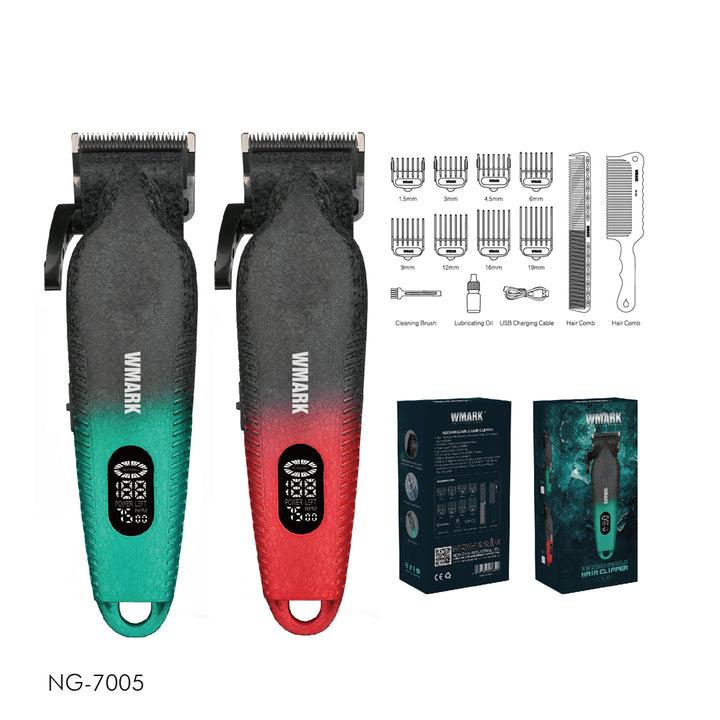 Máquina recargable WMARK NG-7005 Color Aqua