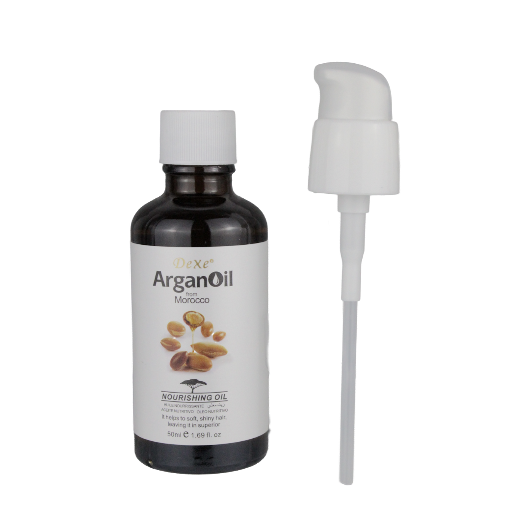Dexe Aceite de Argán 100% Puro – Para Rostro y Cabello | 50 ml