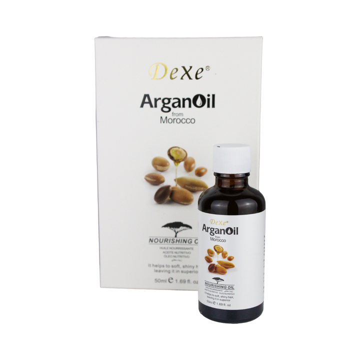 Dexe Aceite de Argán 100% Puro – Para Rostro y Cabello | 50 ml