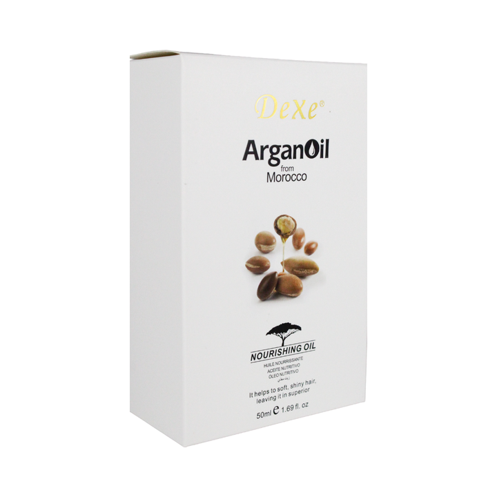 Dexe Aceite de Argán 100% Puro – Para Rostro y Cabello | 50 ml