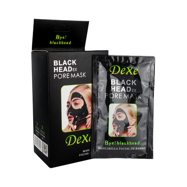 Mascarilla Negra Dexe para Puntos Negros – Caja con 10 Sobres de 20g