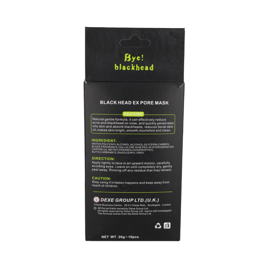 Mascarilla Negra Dexe para Puntos Negros – Caja con 10 Sobres de 20g