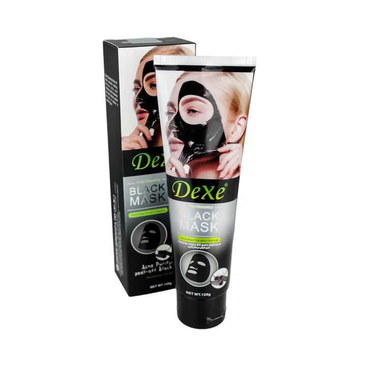 Dexe Mascarilla Negra Removedora de Puntos Negros – Tubo 120 g