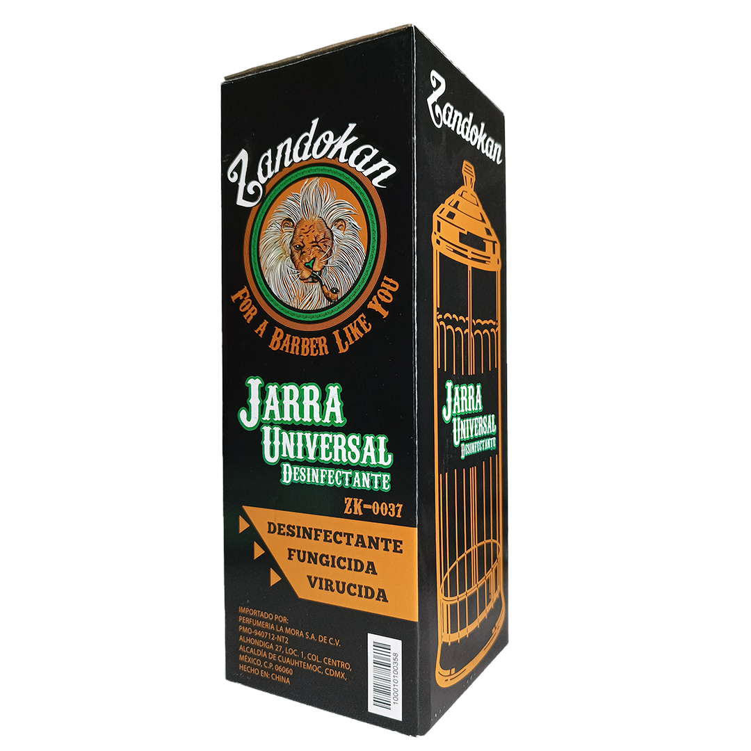JARRA DE VIDRIO PARA DESINFECTAR ZANDOKAN ZK-0037 1PZ