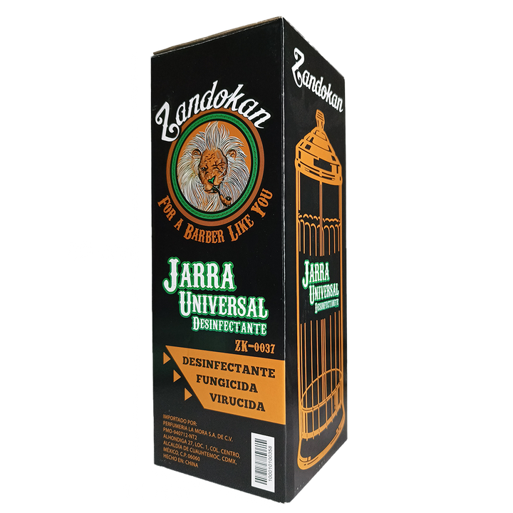 JARRA DE VIDRIO PARA DESINFECTAR ZANDOKAN ZK-0037 1PZ