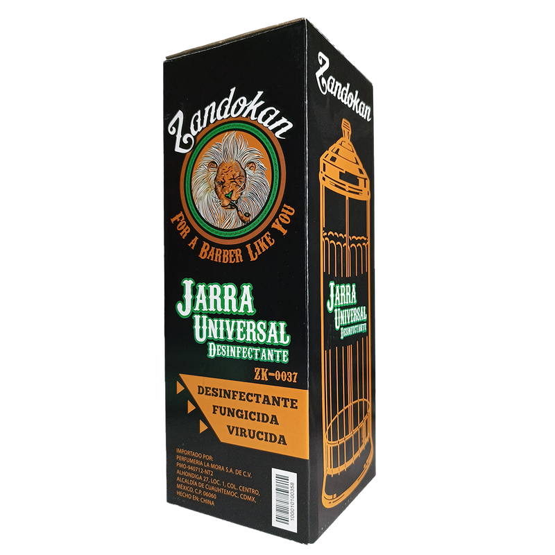 JARRA DE VIDRIO PARA DESINFECTAR ZANDOKAN ZK-0037 1PZ