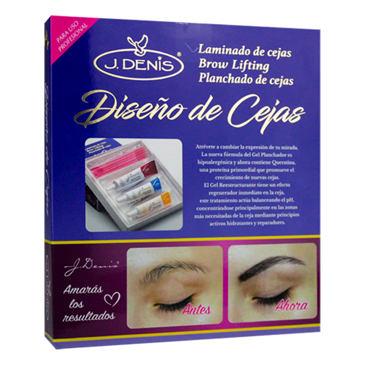 Kit de planchado de cejas marca J DENIS 1 pieza