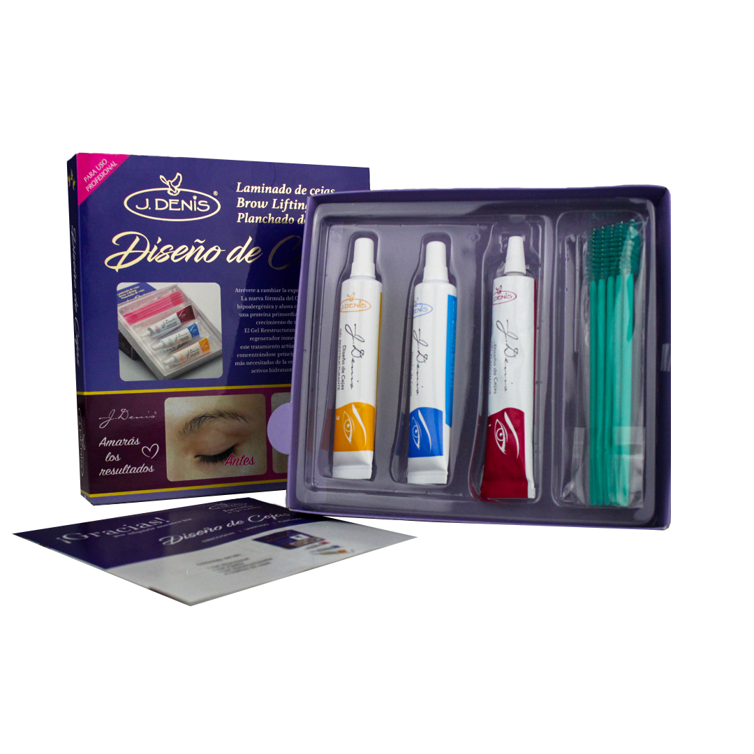 Kit de planchado de cejas marca J DENIS 1 pieza