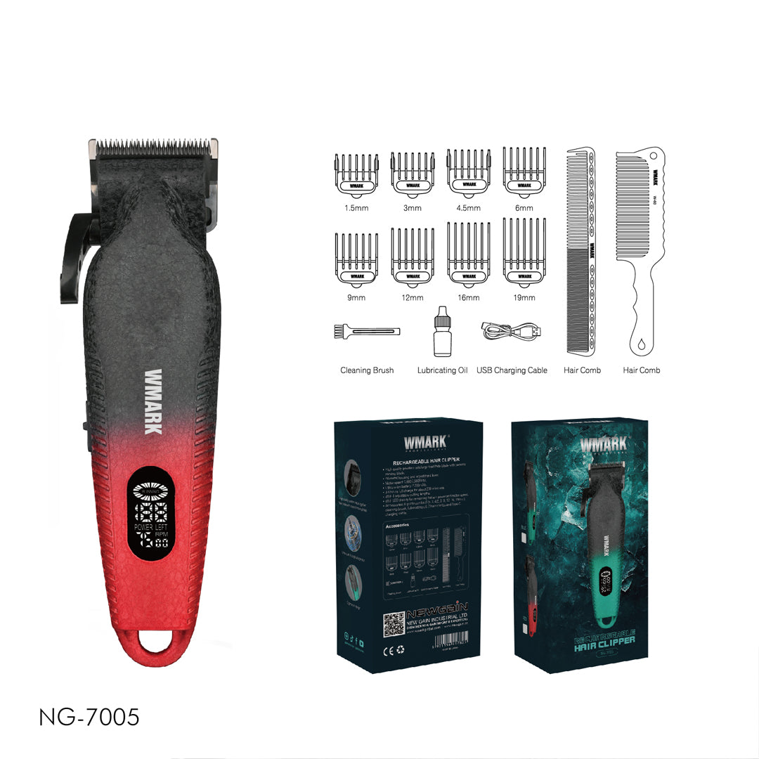 Máquina recargable WMARK NG-7005 Color Roja