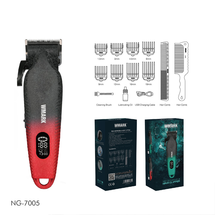 Máquina recargable WMARK NG-7005 Color Roja