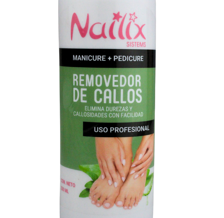 Removedor de Callos Nailix 250 ml – Elimina Durezas y Callosidades Rápidamente | Uso Profesional y Doméstico