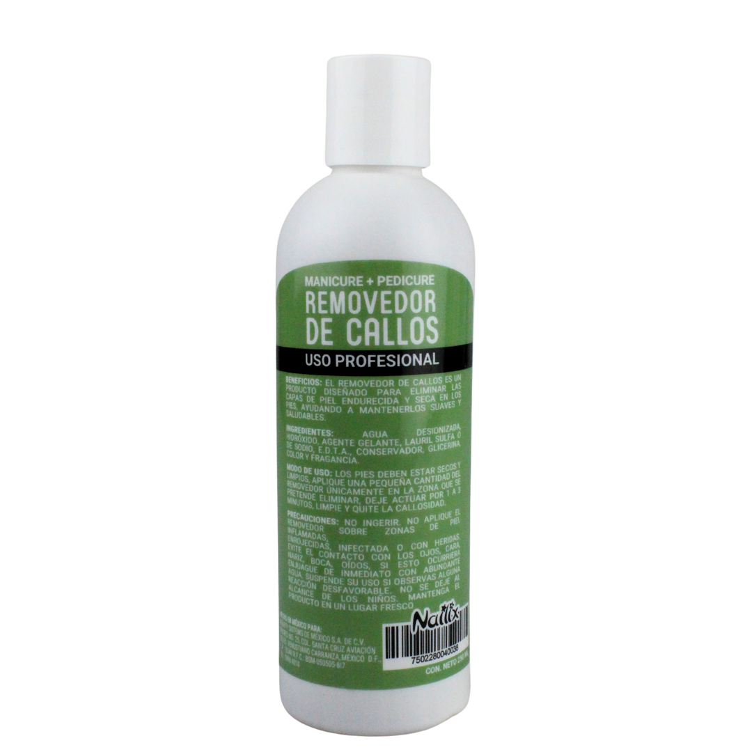 Removedor de Callos Nailix 250 ml – Elimina Durezas y Callosidades Rápidamente | Uso Profesional y Doméstico