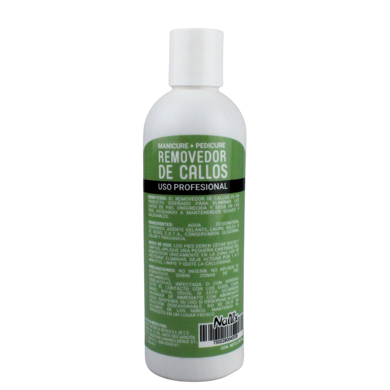 Removedor de Callos Nailix 250 ml – Elimina Durezas y Callosidades Rápidamente | Uso Profesional y Doméstico