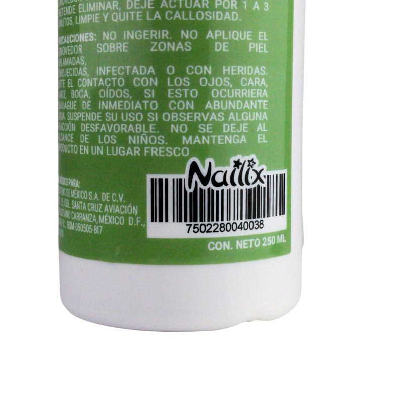Removedor de Callos Nailix 250 ml – Elimina Durezas y Callosidades Rápidamente | Uso Profesional y Doméstico