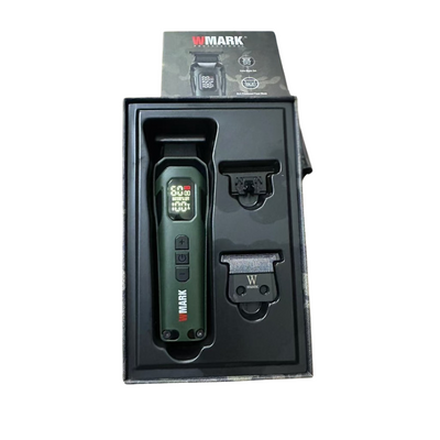 Wmark NG-8280 – Trimmer Profesional Recargable (USB) – 6000 / 8000 RPM – Verde