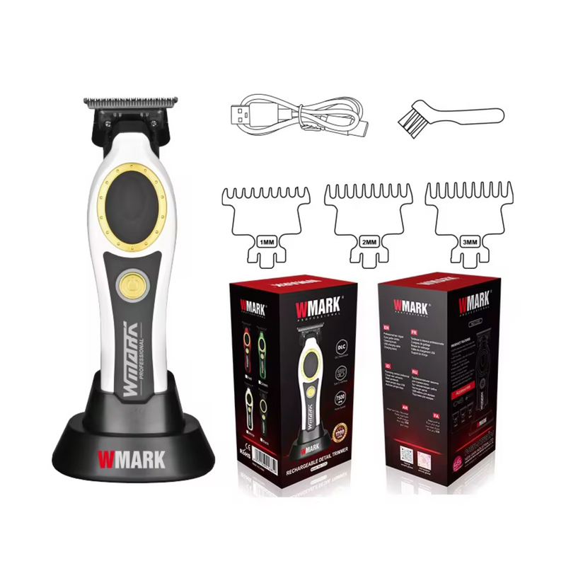 WMark NG-7230 – Máquina de Corte Recargable con Cuchilla de Cerámica y Motor de Alto Rendimiento