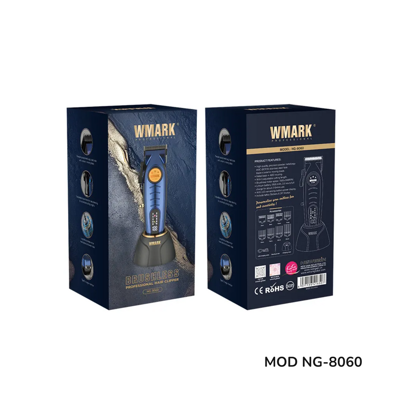 WMark NG-8060 – Máquina de Corte Profesional con Pantalla LED y Ajuste de Cuchilla