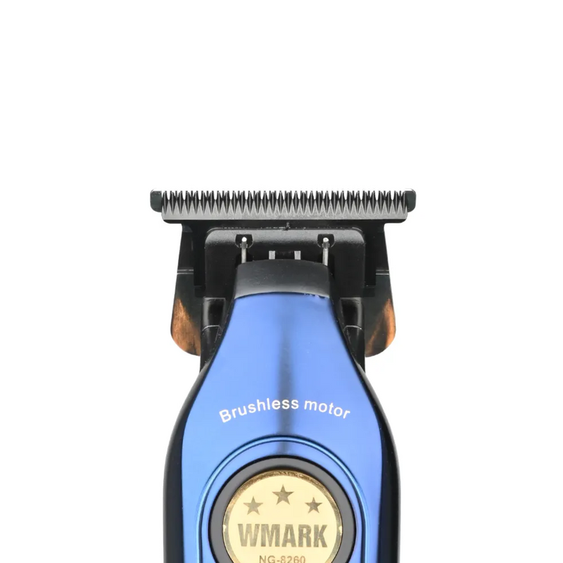 WMark NG-8260 – Máquina Terminadora Profesional con Cuchilla de Cerámica y Base de Carga