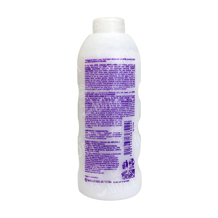 KUUL PERÓXIDO 20 VOL 135 ML