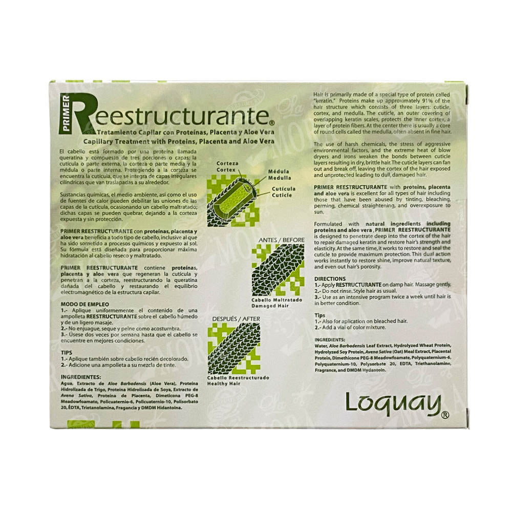 LOQUAY AMPOLLETA REESTRUCTURANTE 90ML