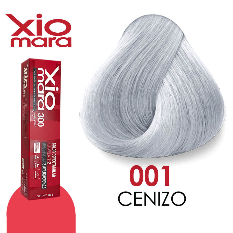 XIOMARA TINTE X001 CENIZO 100 GR