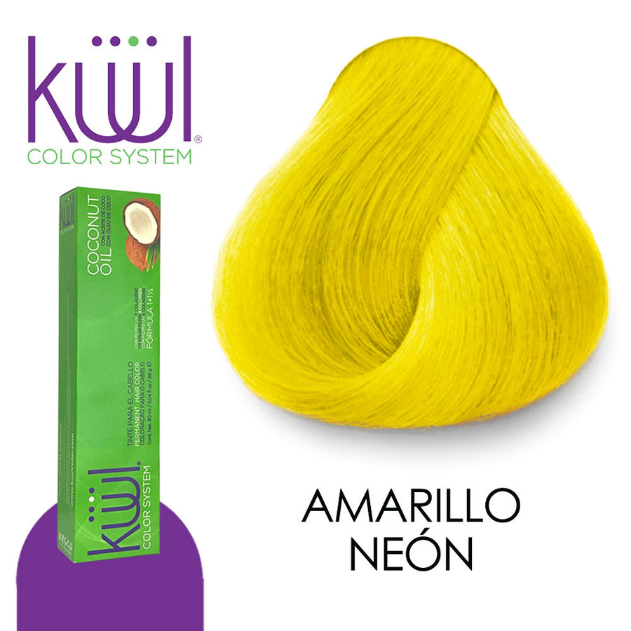 KUUL TINTE KNEON AMARILLO 90 ML