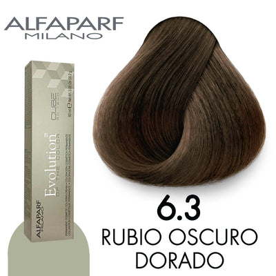 ALFAPARF TINTE 6.3 RUBIO OSCURO DORADO 58.2 GR