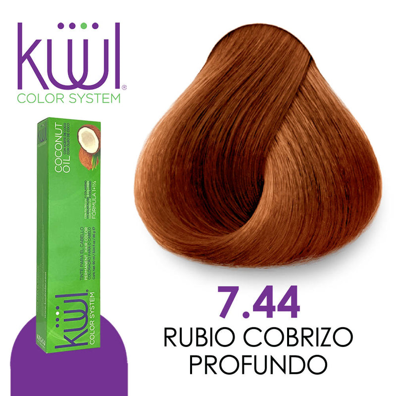 KUUL TINTE K7.44 RUBIO COBRIZO PROFUNDO 90 ML