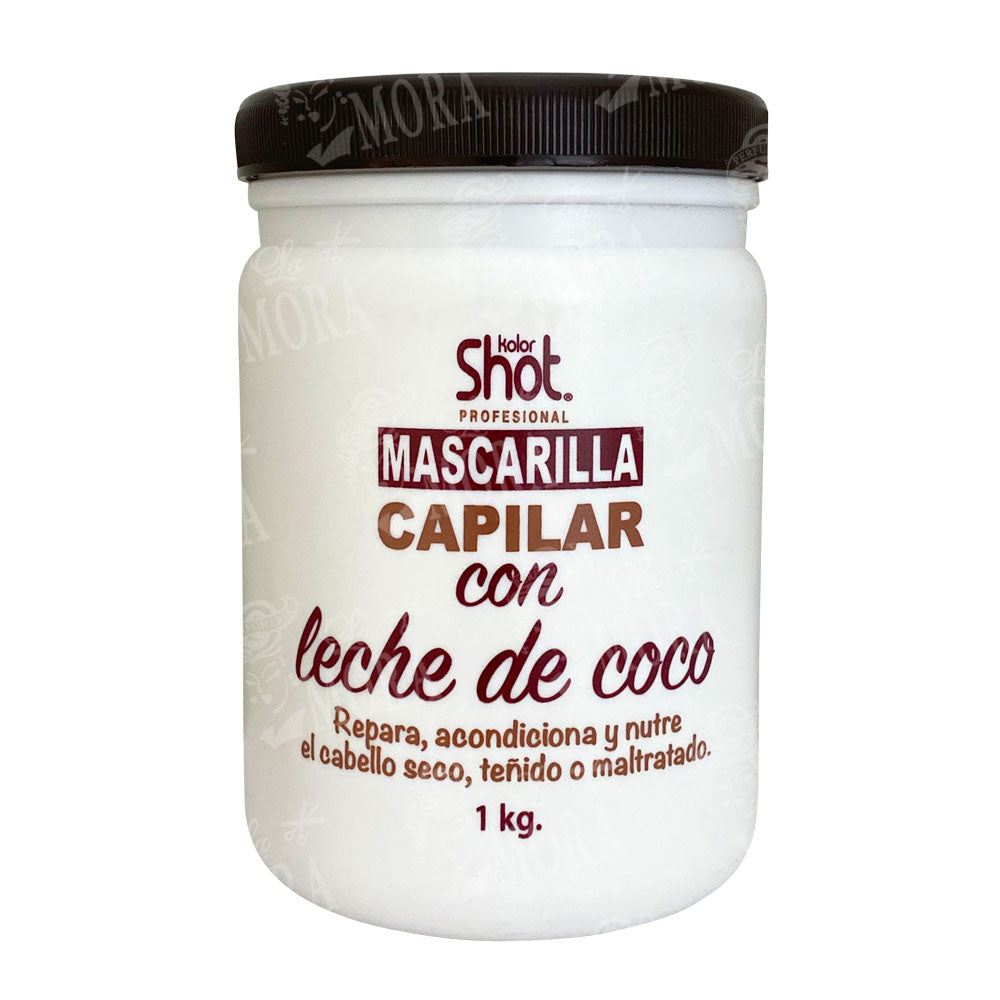 KOLOR SHOT MASCARILLA CAPILAR LECHE DE COCO 1 KG