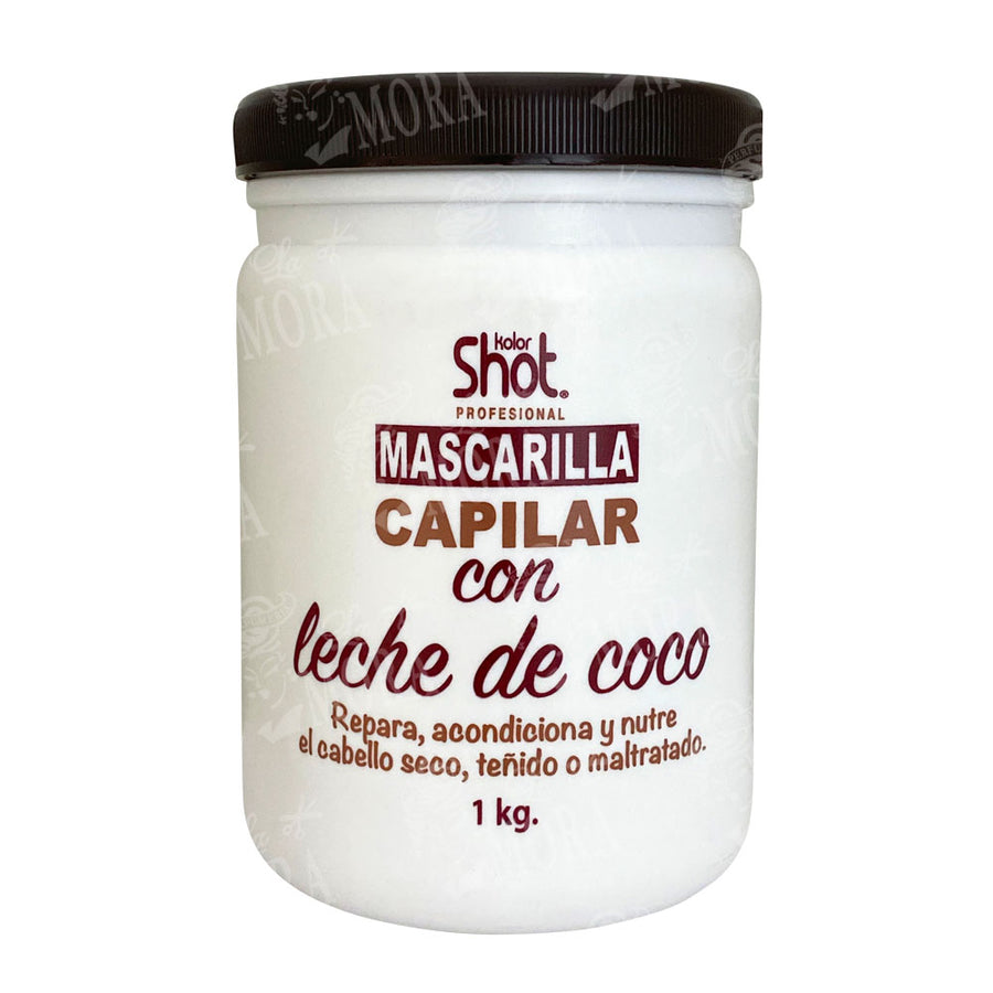 KOLOR SHOT MASCARILLA CAPILAR LECHE DE COCO 1 KG