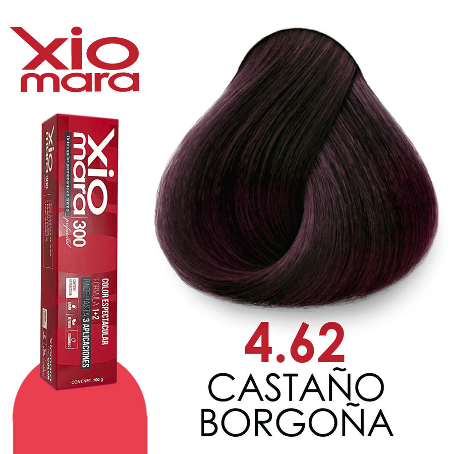 XIOMARA TINTE X4.62 CASTAÑO BORGOÑA 100 GR