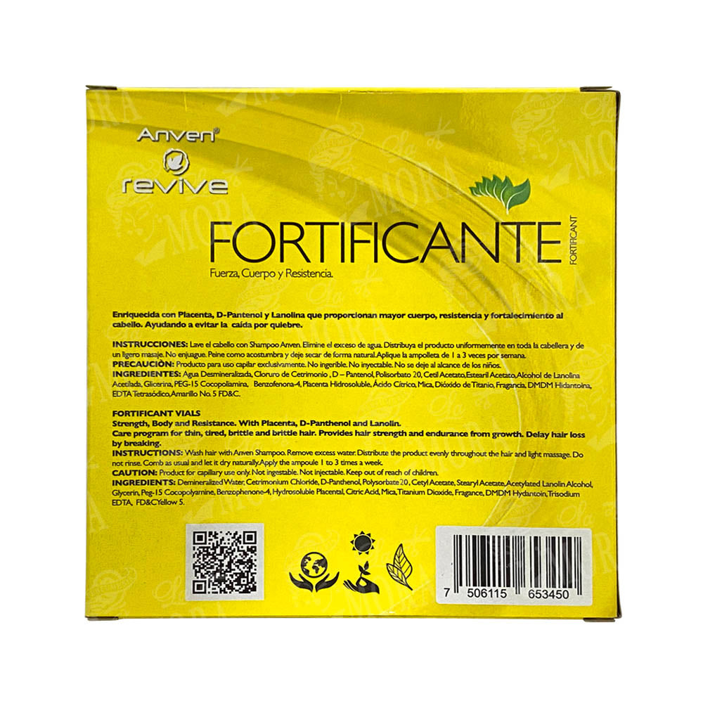 ANVEN REVIVE AMPOLLETA PLACENTA 200ML