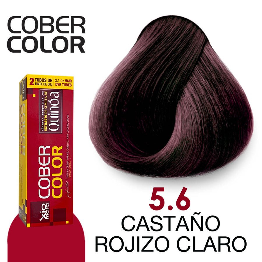 XIOMARA TINTE CC5.6 CASTAÑO ROJIZO CLARO 120GR