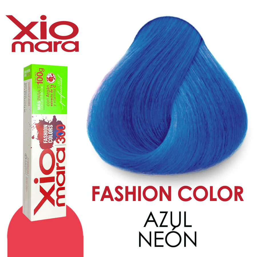 XIOMARA TINTE XFASHION AZUL NEON 100GR