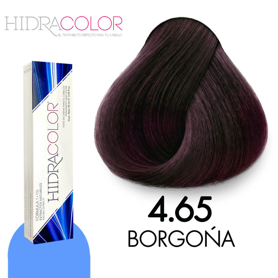 HIDRACOLOR TINTE H4.65 BORGOÑA 90 ML