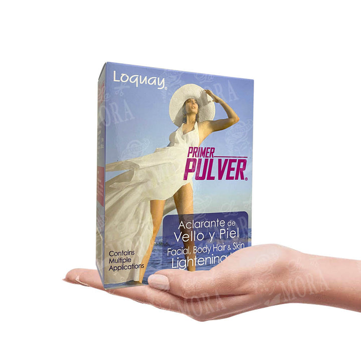 LOQUAY PRIMER PULVER ESTUCHE ACLARANTE DE VELLO Y PIEL 100ML
