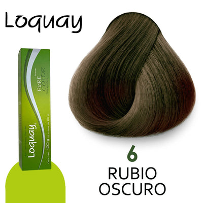 LOQUAY TINTE LQ6 RUBIO OSCURO 120GR