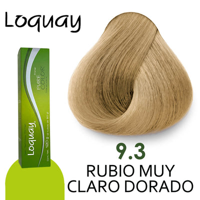 LOQUAY TINTE LQ9.3 RUBIO MUY CLARO DORADO 120GR