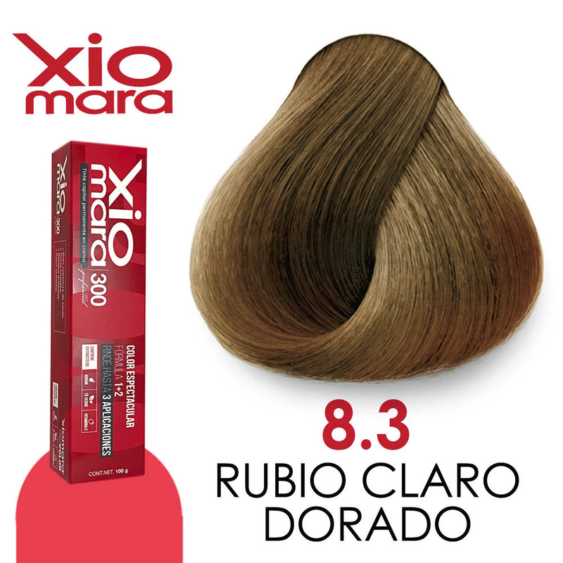 XIOMARA TINTE X8.3 RUBIO CLARO DORADO 100 GR