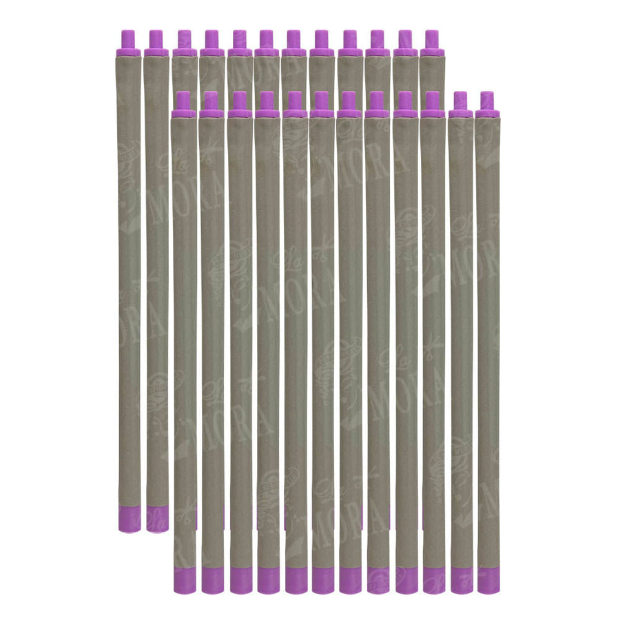 KIQUE RIZADOR BOOMERANG MORADO PEQUEÑO 24 PZAS