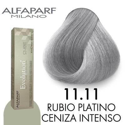 ALFAPARF TINTE 11.11 RUBIO PLATINO CENIZA INTENSO 58.2 GR