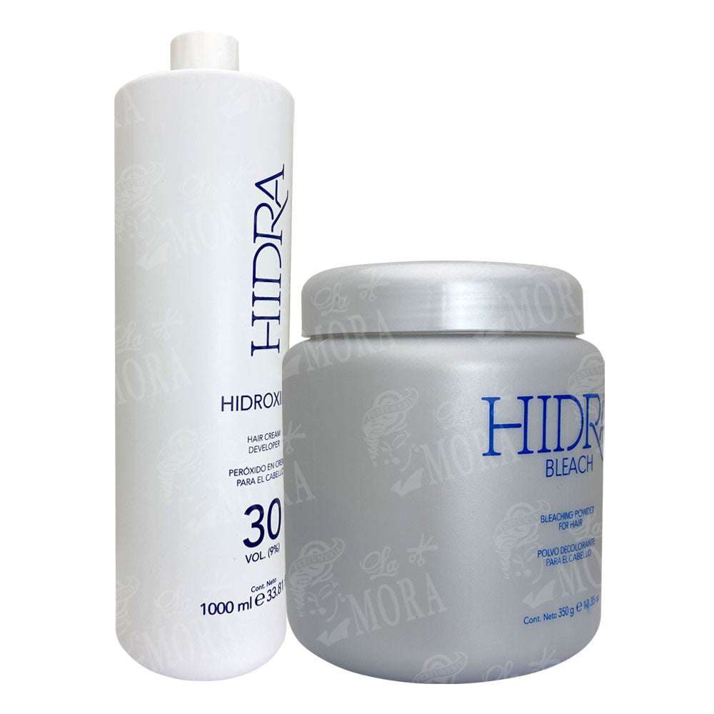 HIDRACOLOR DECOLORANTE 350 GR + PERÓXIDO 30 VOL LT