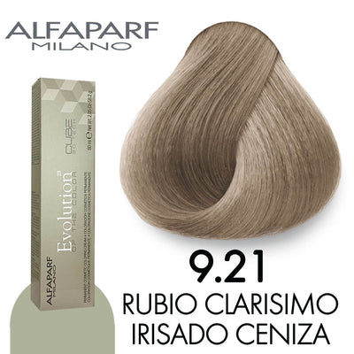 ALFAPARF TINTE 9.21 RUBIO CLARISIMO IRISADO CENIZA 58.2 GR
