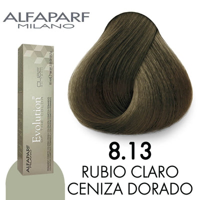 ALFAPARF TINTE 8.13 RUBIO CLARO CENIZA DORADO 58.2 GR